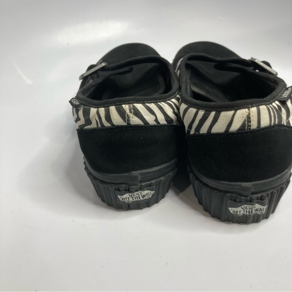 Vans suede & canvas buckle shoes unisex sizing - Picture 4 of 6